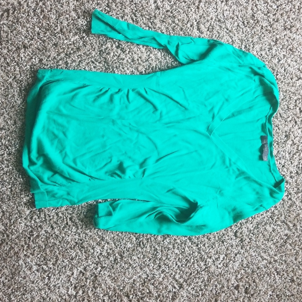 Green shirt